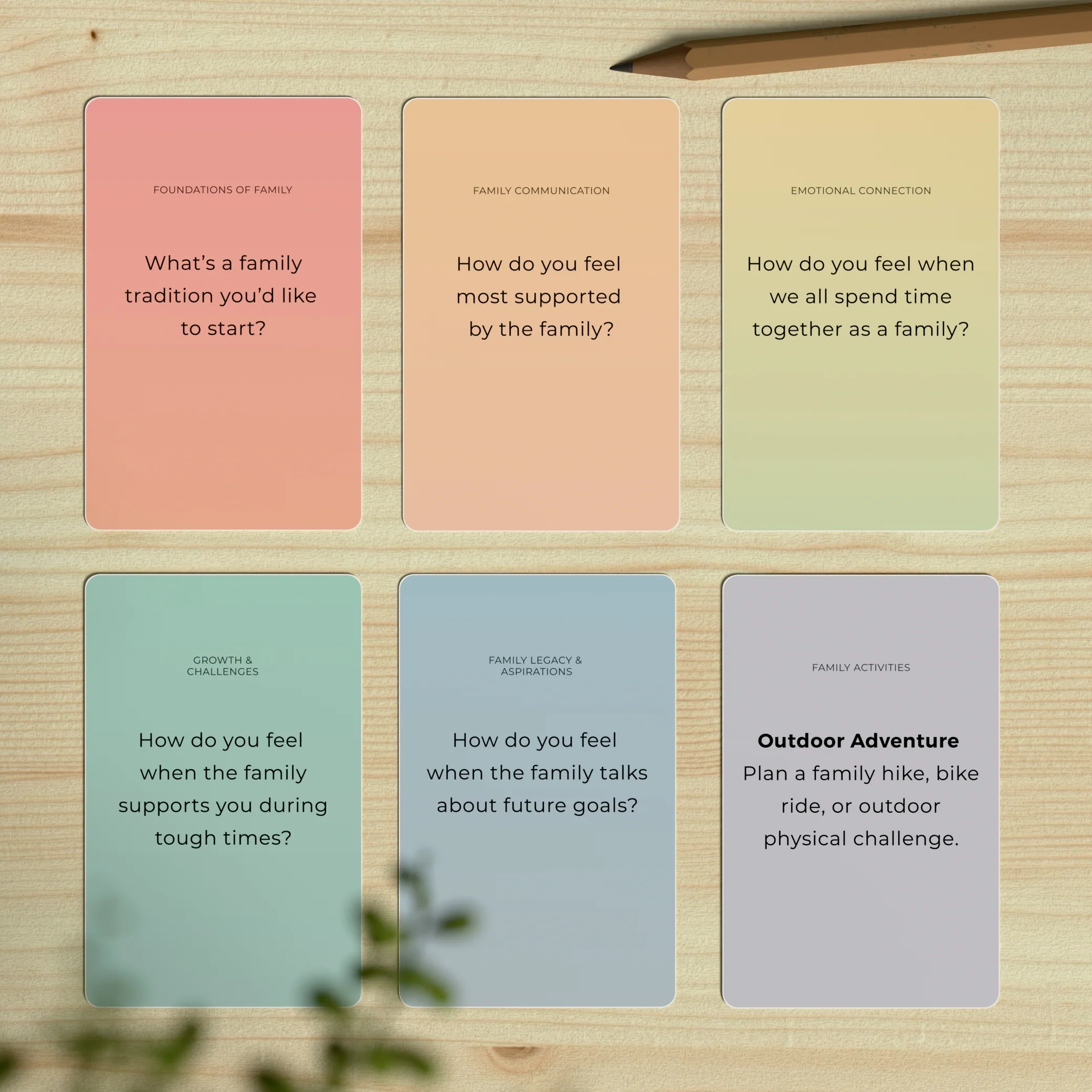 Family Game: Families Drift When You Don’t Talk - Use These Cards Before Silence Turns Into Regret - Image 3