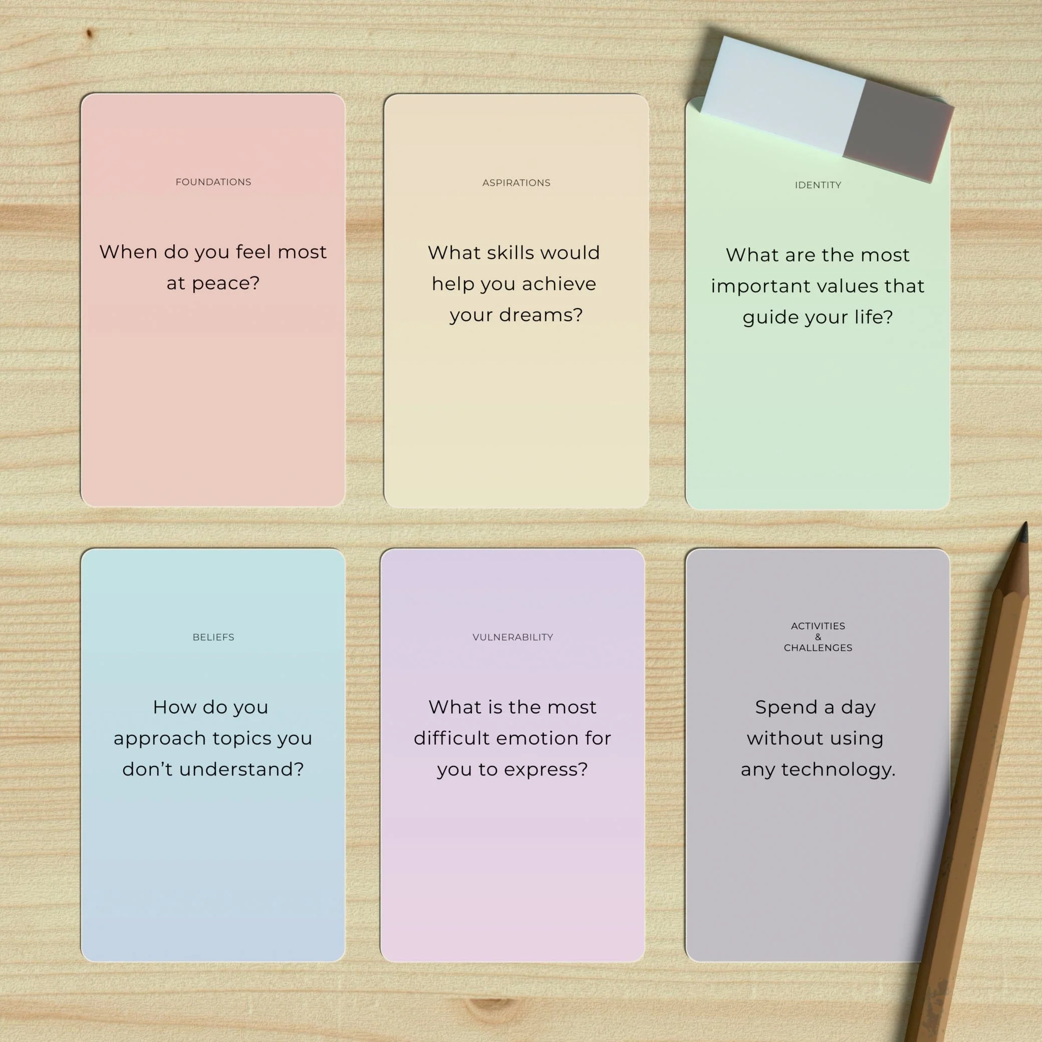 Test - Self Discovery Game: Feel Lost? These Cards Reveal The Truth - And Help You Finally Figure Yourself Out. (Copy) - Image 3